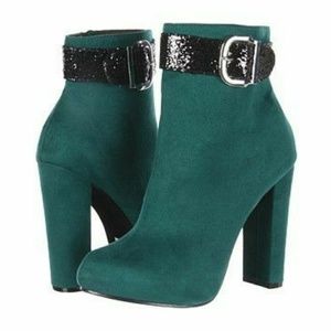 Michael Antonio Green Booties